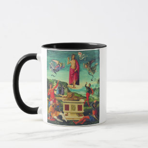 Caneca Arte da Ressurreição de Jesus Cristo por Raphael