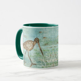 Caneca Arte de Aipo de Praia Costeira