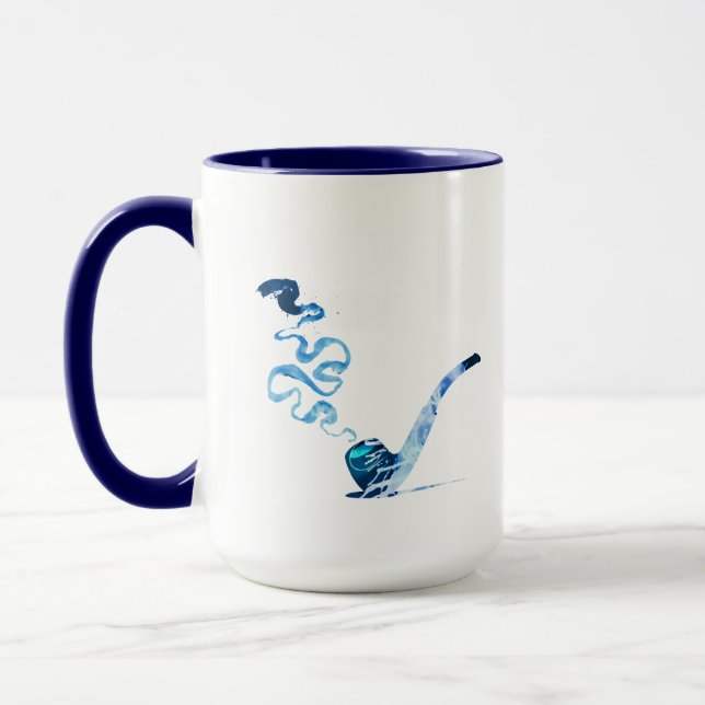 Caneca Arte de Fumar Cachimbo 2 (Esquerda)