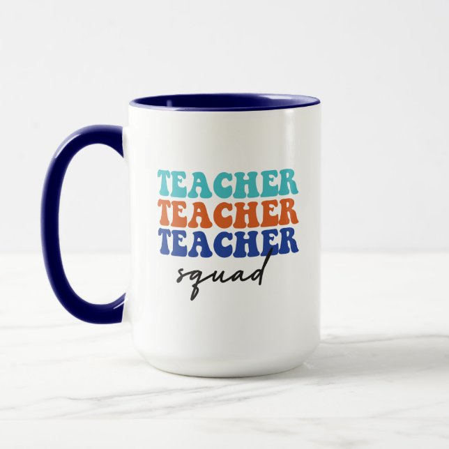 Caneca Arte de Palavras da Equipe de Professores (Esquerda)