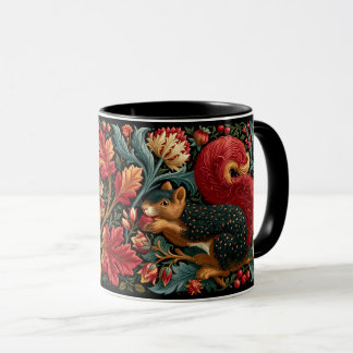 Caneca Arte de Pintura ao Estilo William Morris de Esquil