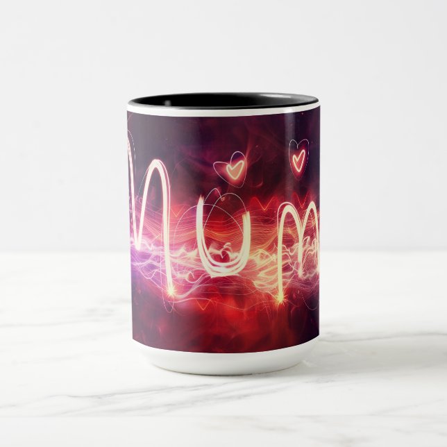 Caneca Arte digital 'Mãe' (Centro)