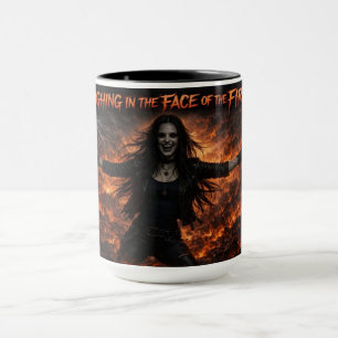 Caneca Arte do Álbum de Kathryn Dark Rindo.