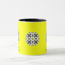 Caneca Arte do caleidoscópio 17