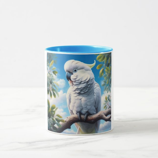 Caneca Arte do Cockatoo (Centro)