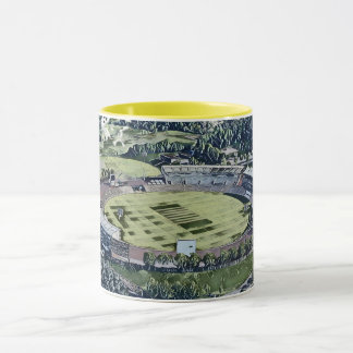 Caneca Arte do Estádio de Críquete - Southampton, Hampshi