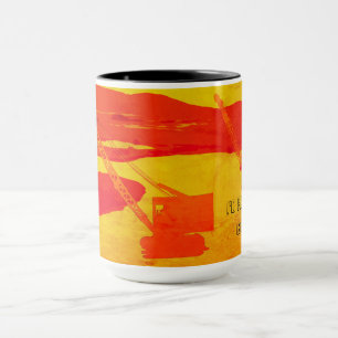 CANECA ARTE DO OPERADOR CRANE, EU PREFERENCIALMENTE VINTA