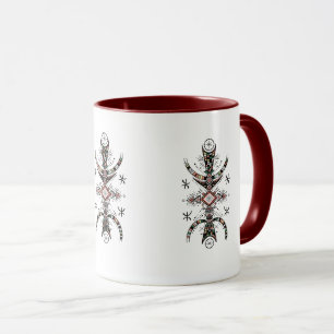 Caneca Arte do Símbolo Tifinagh Amazigh – camisola Berber