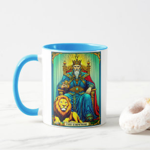 Caneca Arte do Tarot do Imperador