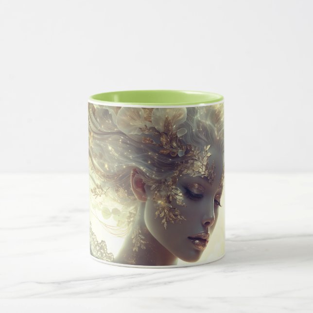Caneca Arte Feminina Celestial Luxuosa (Centro)