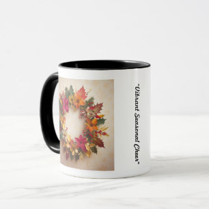 Caneca "Arte Floral de Natal"