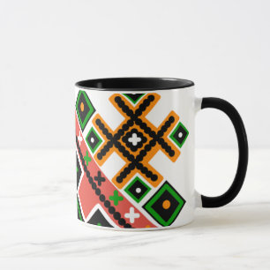 Caneca Arte Folclórica Ucraniana Inspirada