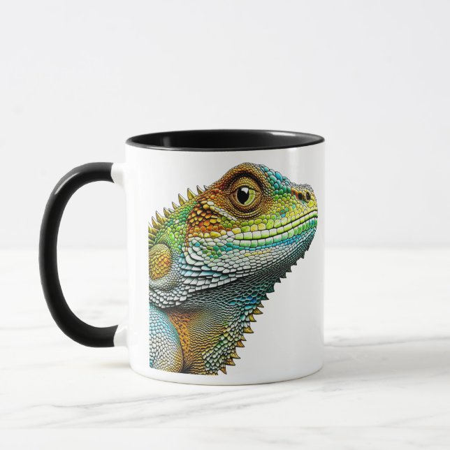 Caneca Arte legal de Lizard AI (Esquerda)