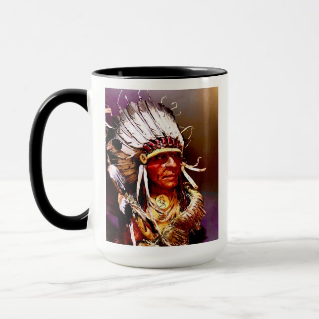 Caneca arte original "Big Chief" (Esquerda)