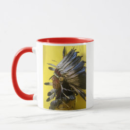 Caneca Arte original do céu da manhã "Kiowa" nativa