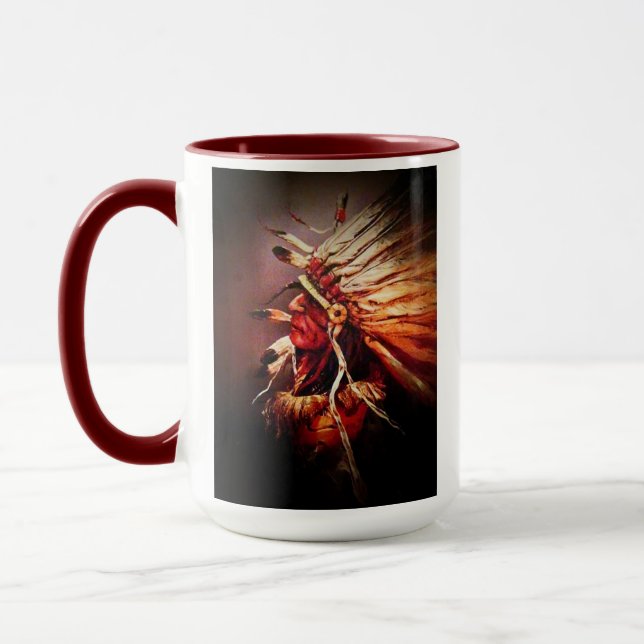 Caneca Arte original nativa (Esquerda)