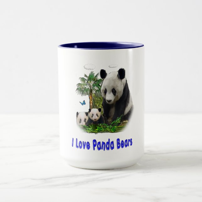 Caneca Arte Panda Love (Centro)