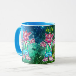 Caneca Arte por Micheal Wolfie Mug