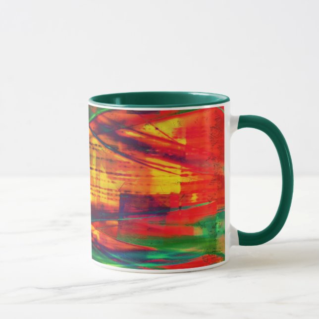 Caneca Arte Radial 27 Mug (Direita)
