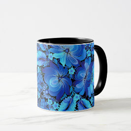 Caneca Arte tradicional ucraniana de Petrikivka 