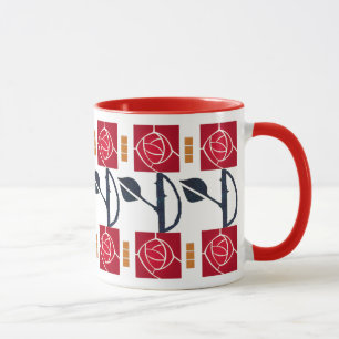 Caneca Artes e Ofícios Clássicos Missão Rosa