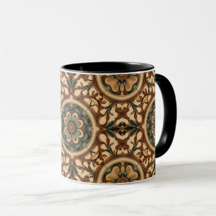 Caneca Artes e Ofícios Vintage Craftsman, Estilo Missão