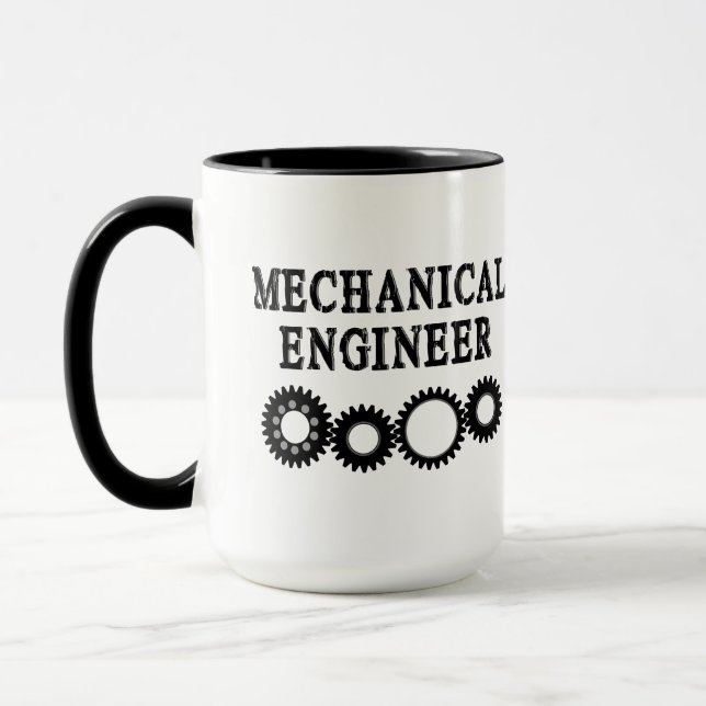Caneca Artes mecânicas de Engenheiro (Esquerda)