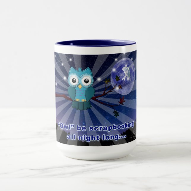 Caneca Artesã de Álbum de Recortes Cropper (Centro)