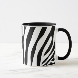 Caneca Artigos do múltiplo do teste padrão da zebra