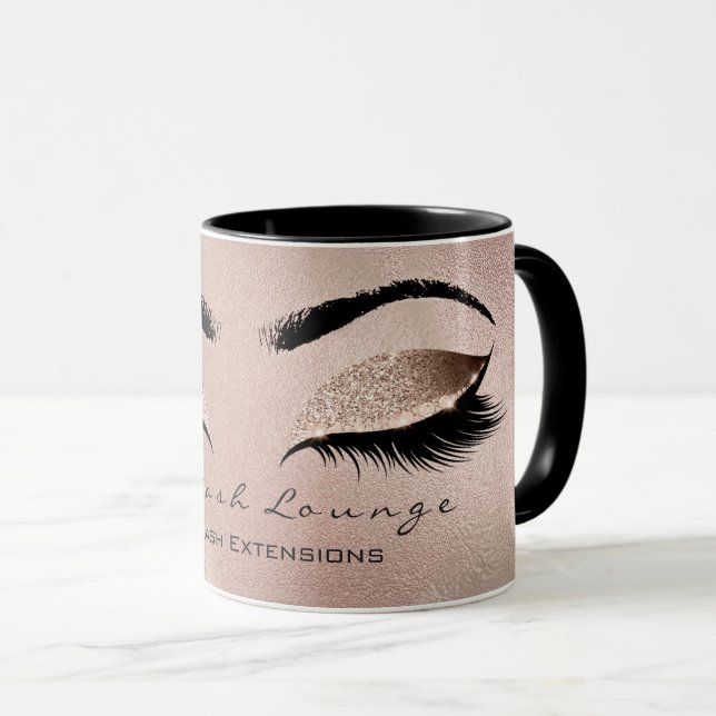Caneca Artista de Ativação do Olho de Extensão Lashes (Frente Esquerda)