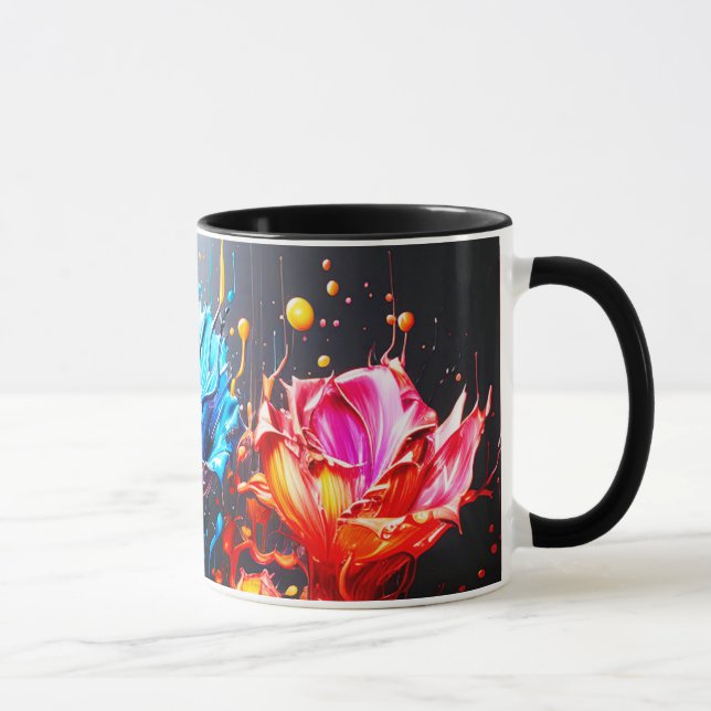 Caneca Artsy Flowers (Direita)