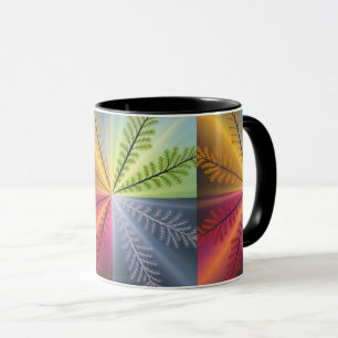 Caneca Árvore Abstrata das Quatro Estações