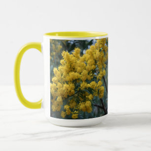 Caneca Árvore Amarela australiana de Wattle,