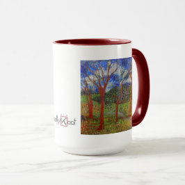 Caneca Árvore colorida