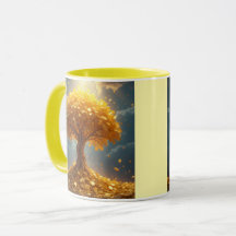 árvore de dinheiro dourado moedas de ouro