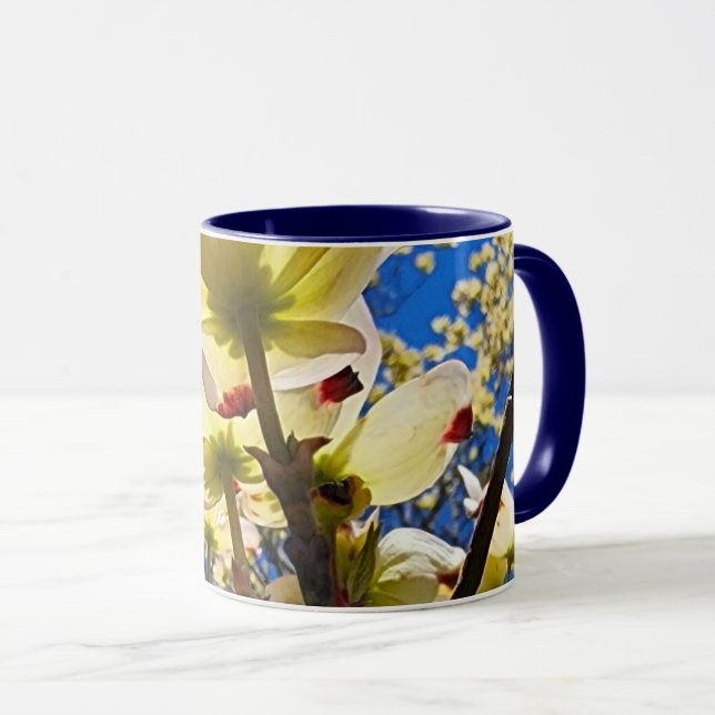 Caneca Árvore de madeira (Frente Esquerda)