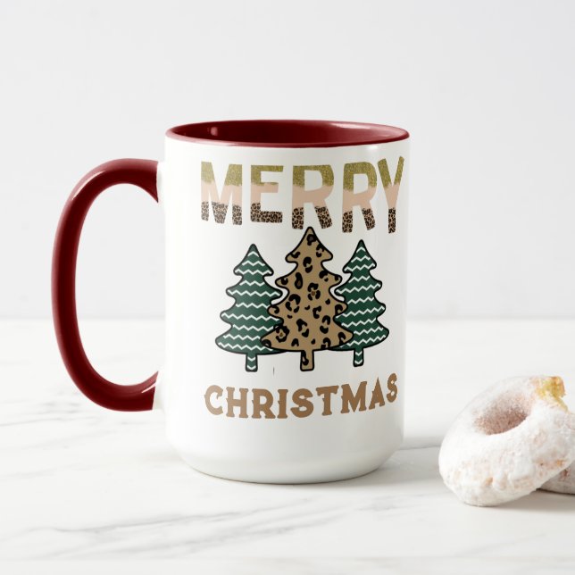 Caneca Árvore de Natal (Com Donut)