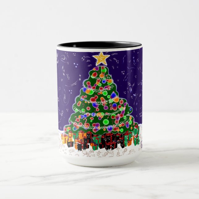 Caneca ÁRVORE de NATAL 2017 - ò em série (Centro)