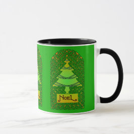 Caneca Árvore de Natal Celta
