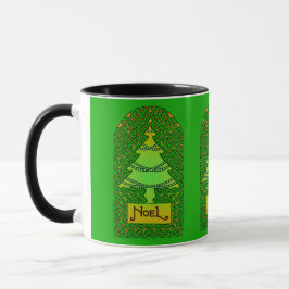 Caneca Árvore de Natal Celta