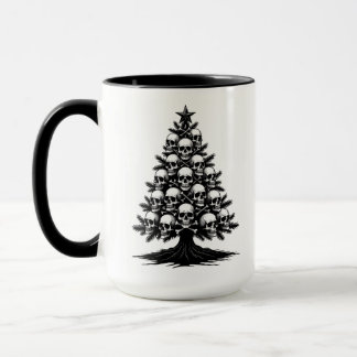 Caneca Árvore de Natal Gótica II
