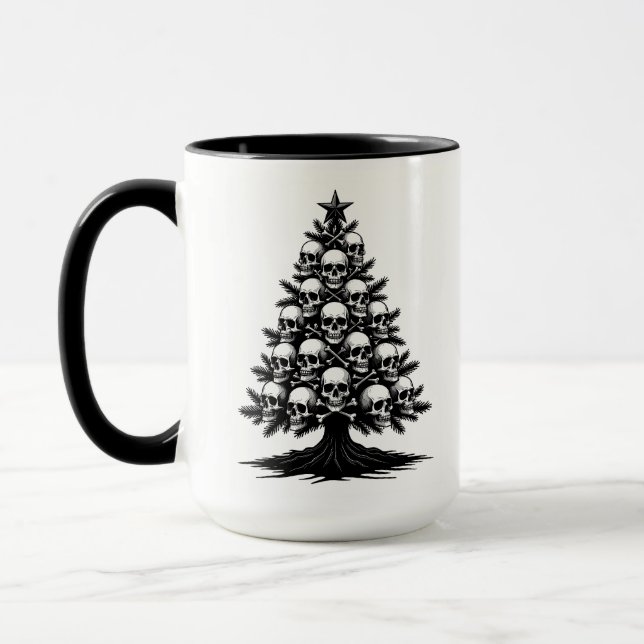 Caneca Árvore de Natal Gótica II (Esquerda)