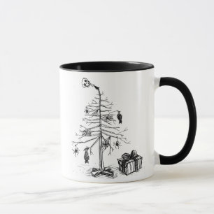 Caneca Árvore de Natal gótico