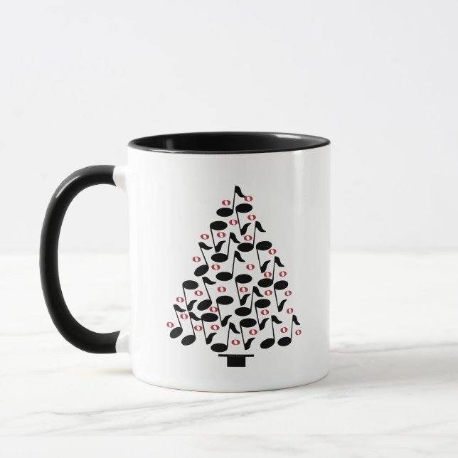 Caneca Árvore de Natal Musical (Esquerda)