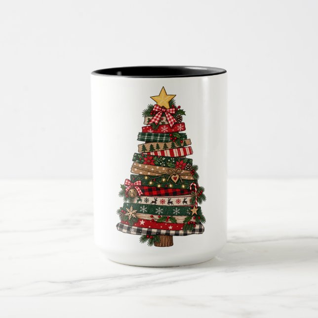 Caneca Árvore de Natal Rústica  (Centro)