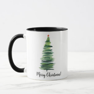 Caneca Árvore de natal verde