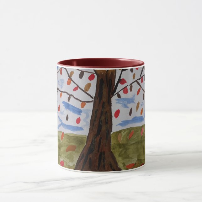 Caneca Árvore de outono (Centro)