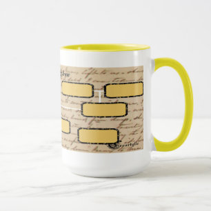 Caneca árvore genealógica Mug