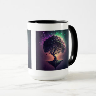 Caneca Árvore no Espaço Combo Mug, 15 oz