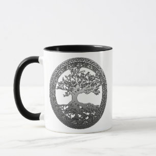 Caneca Árvore Silver da Vida